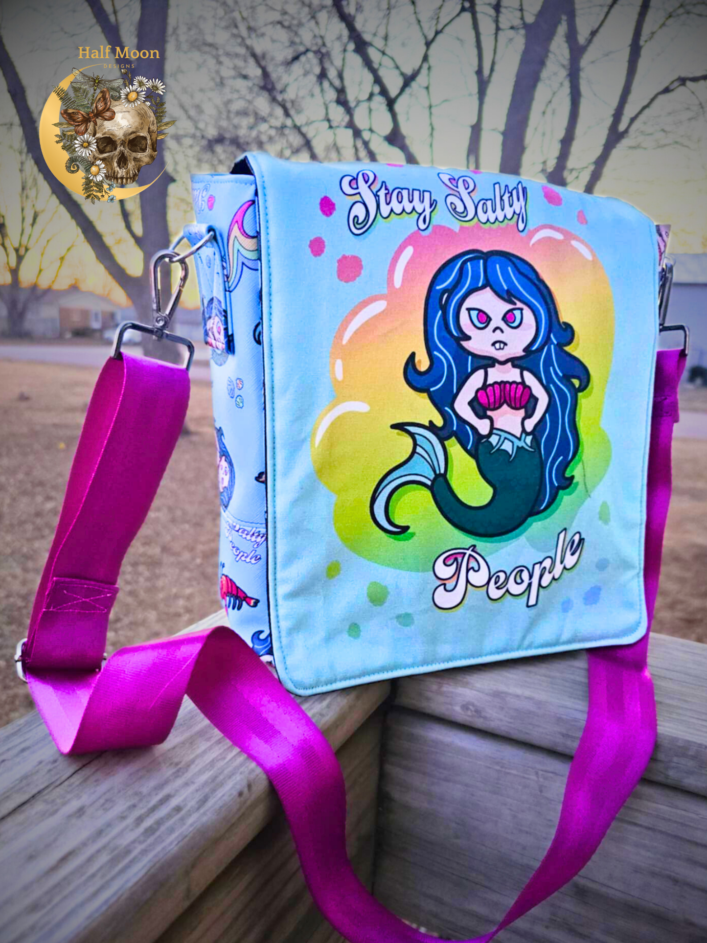 Stay Salty Messenger bag