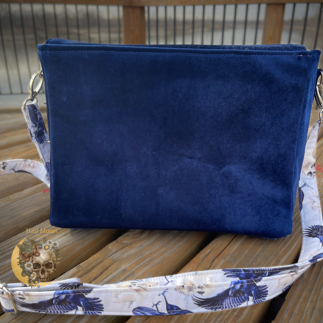 Quote the raven Crossbody.