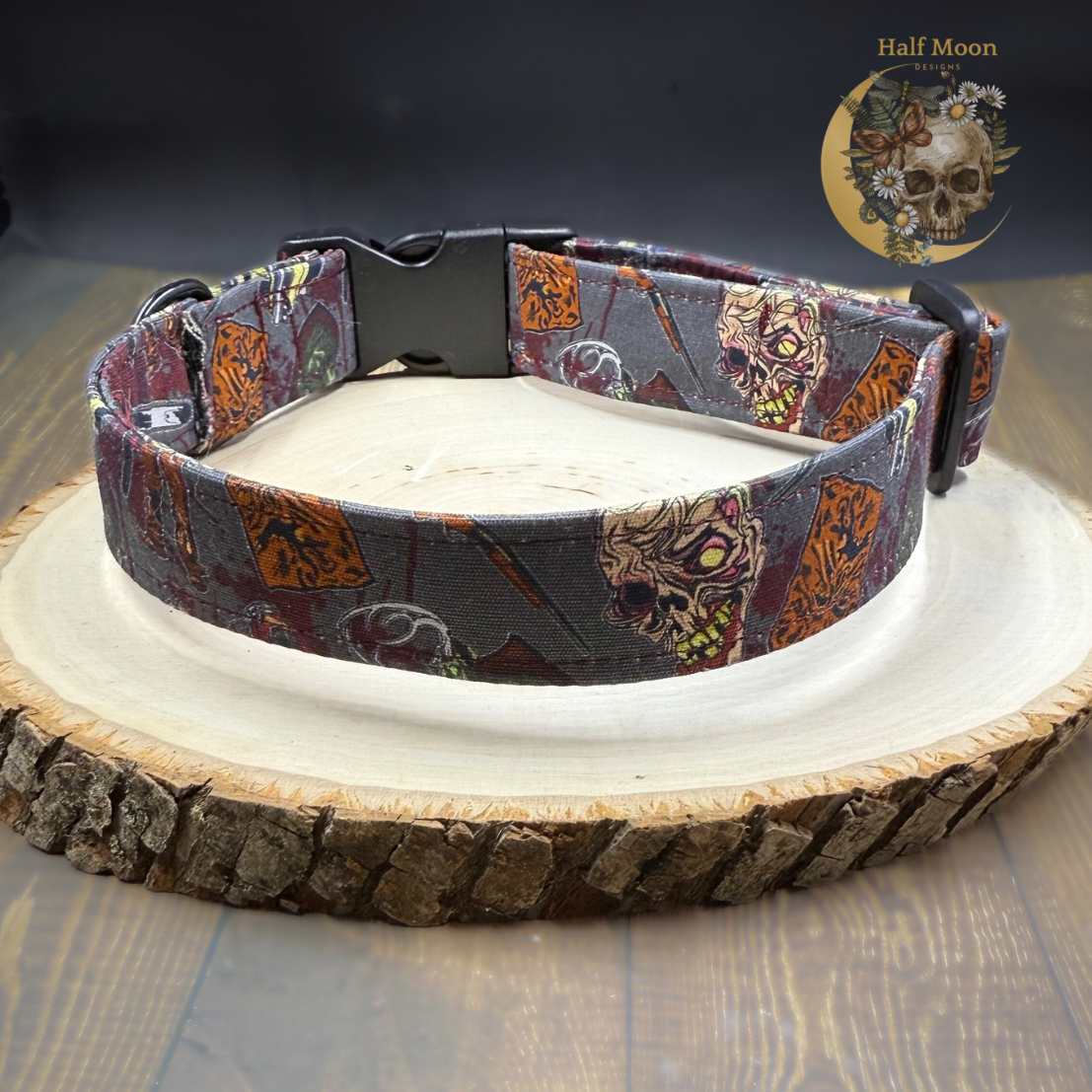 Not So Nice Dead guys Dog Collar