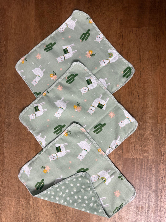Un-Paper Towel starter/refill pack. Set of 3