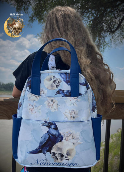 Skulls, Roses and Raven Backpack.