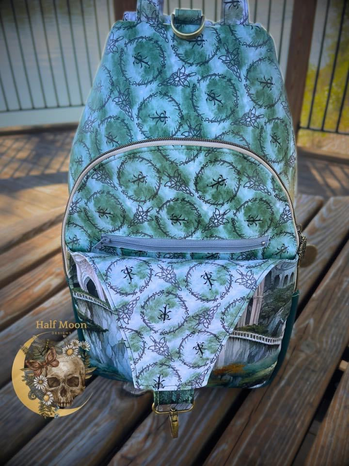 Backpack sized sling bag.