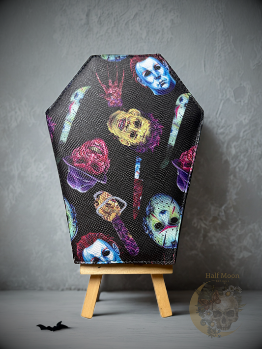 The Slash & Cash – Horror Icons Coffin Wallet