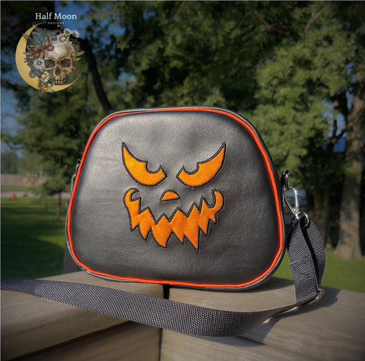 Jack O Lantern crossbody bag