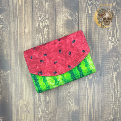 Snack sized watermelon wallet