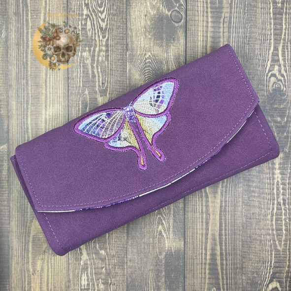 Lunar moth wallet