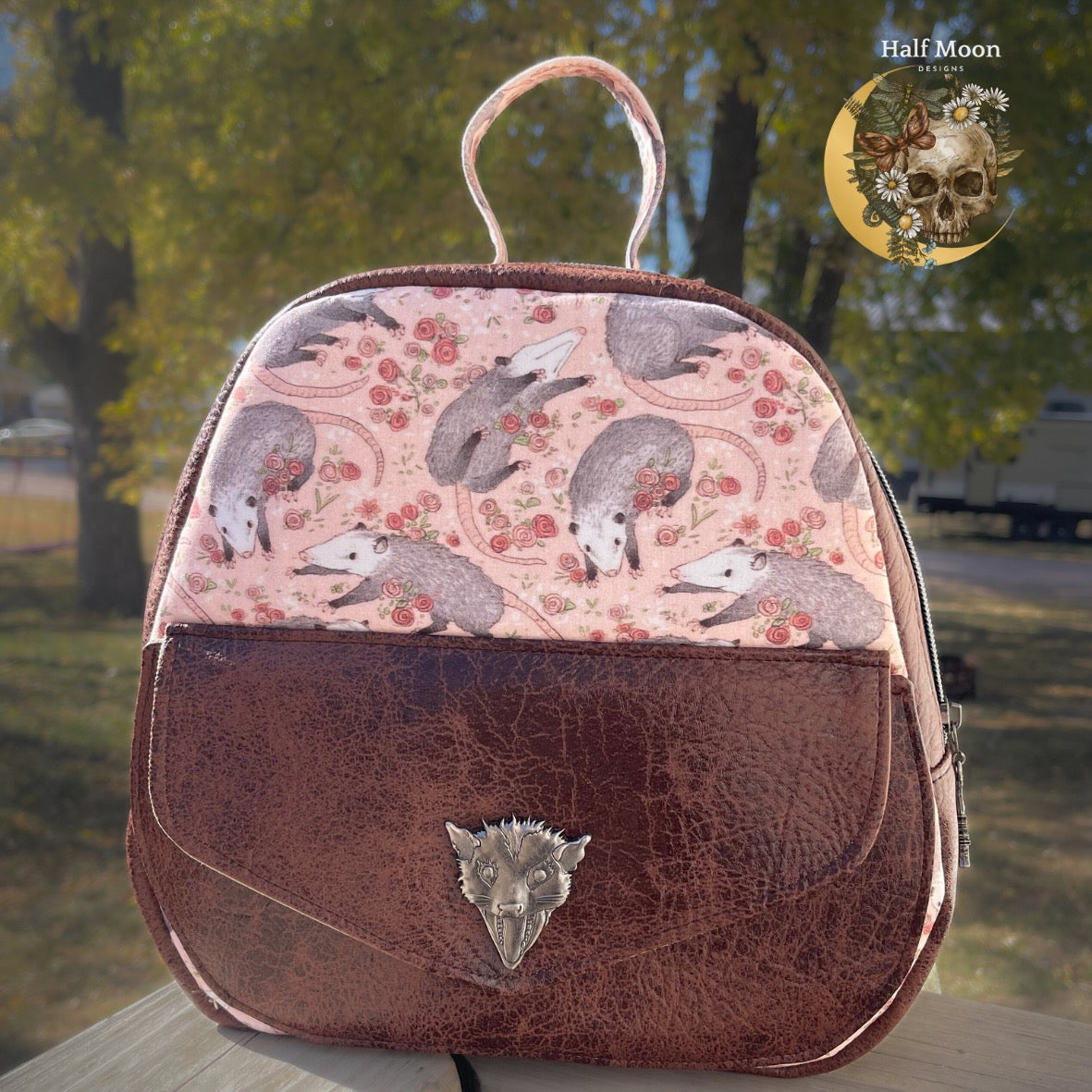 Possum-ly adorable mini backpack