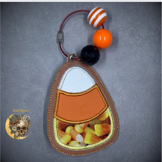 Candy Corn Keychain/Bag Tag