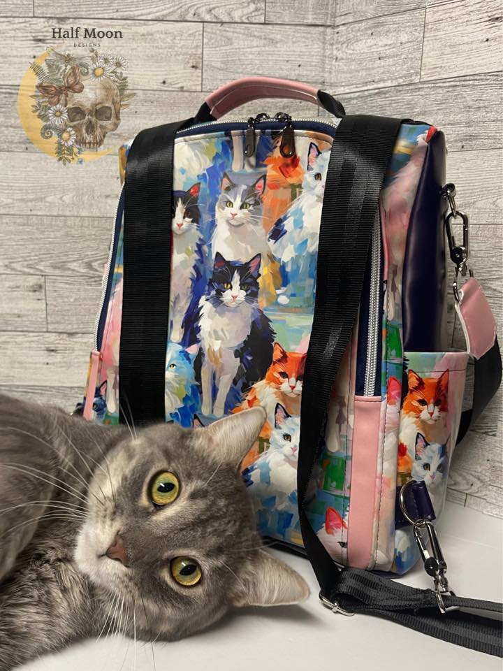 ArtistoCats Anti theft backpack