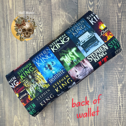 Horror book wallet