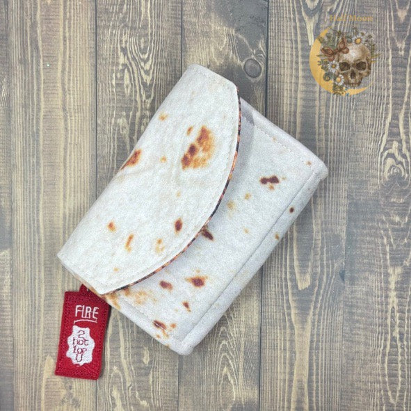 Custom order for Lucille H - One snack sized burrito wallet