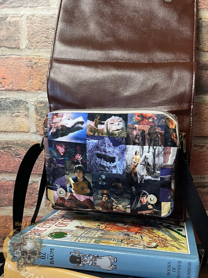 Magnificent Adventure Crossbody "Book" handbag