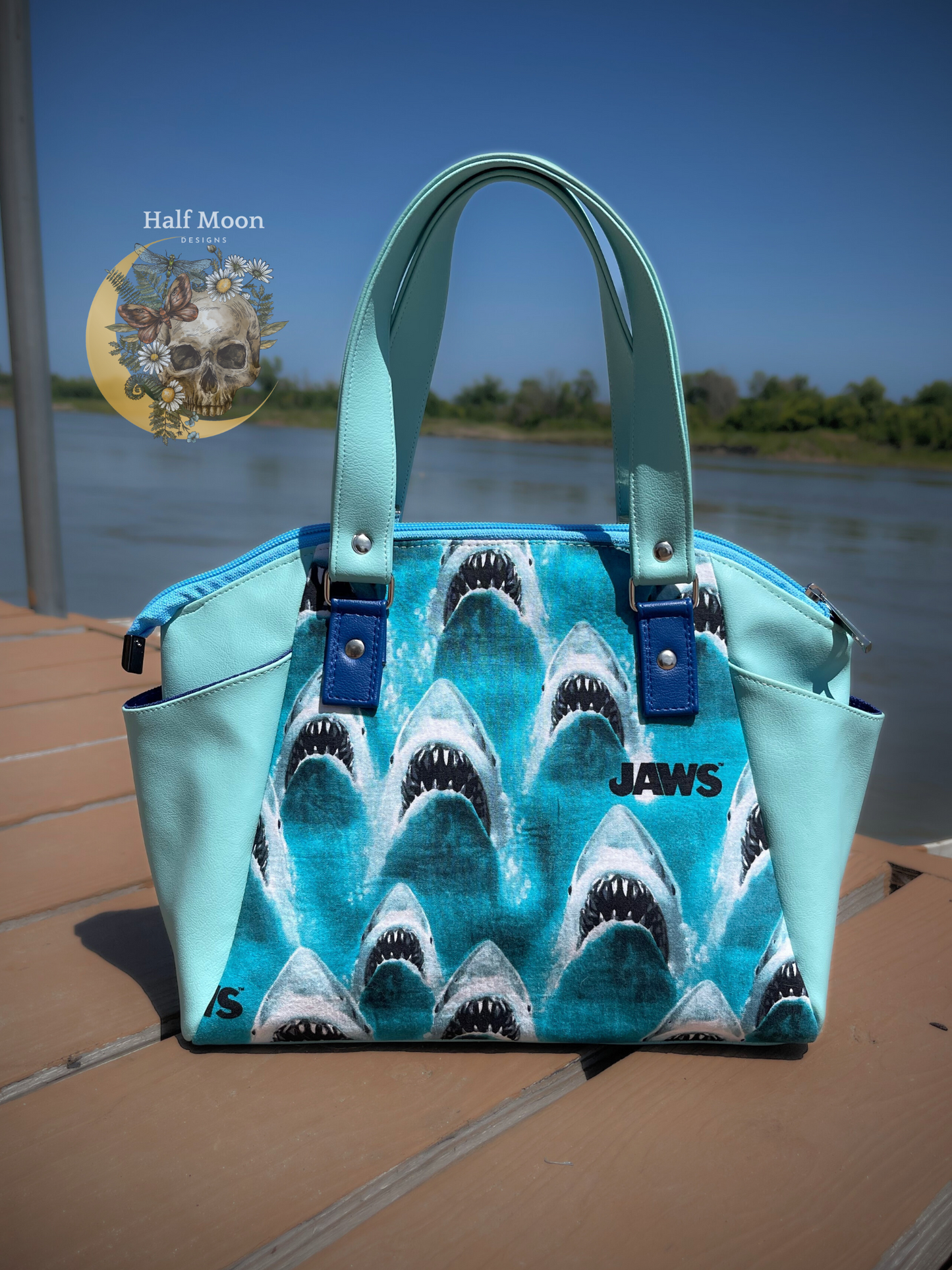 Stay out of the water handbag